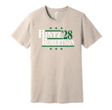 hintz robertson '28 for president 2028 dallas stars fan election parody tan shirt