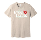 mike evans bucky irving for president 2028 tampa bay buccaneers bucs fan election parody tan shirt