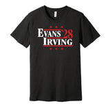 mike evans bucky irving for president 2028 tampa bay buccaneers bucs fan election parody black shirt