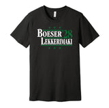 brock boeser lekkerimaki for president 2028 vancouver canucks fan election parody black shirt