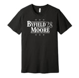 quinton byfield trevor moore for president 2028 los angeles kings fan election parody black shirt