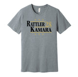 spencer rattler alvin kamara for president 2028 new orleans saints fan parody grey shirt