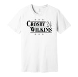 maxx crosby wilkins for president 2024 las vegas raiders fan white retro throwback fan shirt