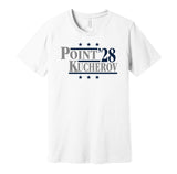 point kucherov for president 2028 tampa bay lightning fan election parody grey shirt