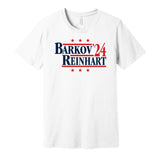 barkov reinhart 2024 for president florida panthers hockey fan white shirt