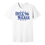 kentucky wildcats white shirt for 1996 championship team featuring tony delk and antoine walker