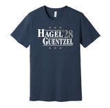 hagel guentzel for president 2028 tampa bay lightning fan election parody navy shirt