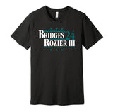 miles bridges terry rozier for president 2024 charlotte hornets retro throwback black shirt