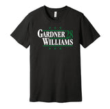 sauce gardner quinnen williams for president 2028 new york jets fan election parody black shirt