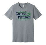 garland pettersson for president 2028 vancouver canucks fan election parody grey shirt