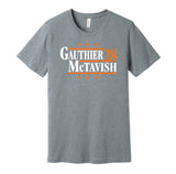 gauthier mctavish for president 2028 anaheim ducks fan election parody grey shirt