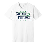 garland pettersson for president 2028 vancouver canucks fan election parody white shirt