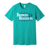 miles bridges terry rozier for president 2024 charlotte hornets retro throwback teal shirt