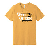 tj watt patrick queen for president 2028 pittsburgh steelers fan parody gold shirt