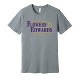 zay flowers mark edwards for president 2024 baltimore ravens fan throwback grey shirt