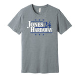 derrick jones tim hardaway for president 2024 dallas mavericks retro throwback grey shirt