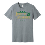 johnston stankoven '28 for president 2028 dallas stars fan election parody grey shirt