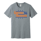 gretzky messier for president 84 1984 edmonton oilers fan election parody grey shirt