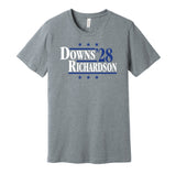 josh downs anthony richardson for president 2028 indianapolis colts fan election parody grey shirt