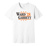 denzel ward myles garrett for president 2028 cleveland browns fan election parody white shirt