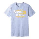 joey bosa khalil mack for president 2028 las angeles chargers fan parody baby blue shirt