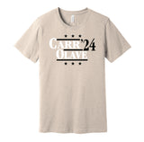 derek carr chris olave for president 2024 new orleans saints old gold shirt