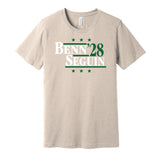 benn seguin '28 for president 2028 dallas stars fan election parody tan shirt