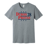 dubois protas for president 2028 washington capitals fan election parody grey shirt