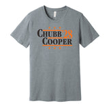 Chubb & Cooper '28 - Cleveland Football Legends Political Campaign Parody T-Shirt - Hyper Than Hype Shirts