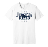 judge rizzo 2024 24 for president new york yankees fan white shirt