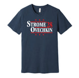 strome ovie ovechkin for president 2028 washington capitals fan election parody blue shirt