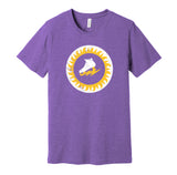 new york golden blades wha retro throwback hockey purple shirt