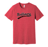 baltimore elite giants negro league baseball red shirt