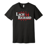 lach richard 1944 habs retro throwback black tshirt