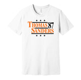 thurman thoas barry sanders 1987 oklahoma state cowboys osu white shirt