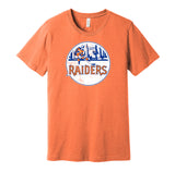 new york raiders wha retro throwback orange shirt