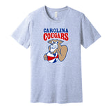 carolina cougars aba retro throwback light blue shirt