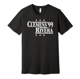 clemens rivera 1999 yankees retro throwback black shirt