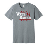 jj watt budda baker for president 2024 cardinals fan grey shirt