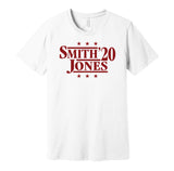 devonta smith mac jones 2020 natty championship alabama tide white shirt