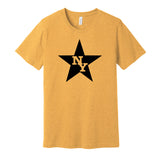 new york stars football WFL retro throwback gold shirt