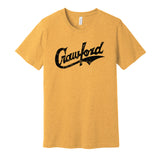 Pittsburgh Crawfords Distressed Logo Shirt - Defunct Baseball Team - Celebrate Black Heritage and History - Hyper Than Hype