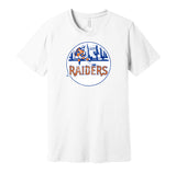 new york raiders wha retro throwback white shirt