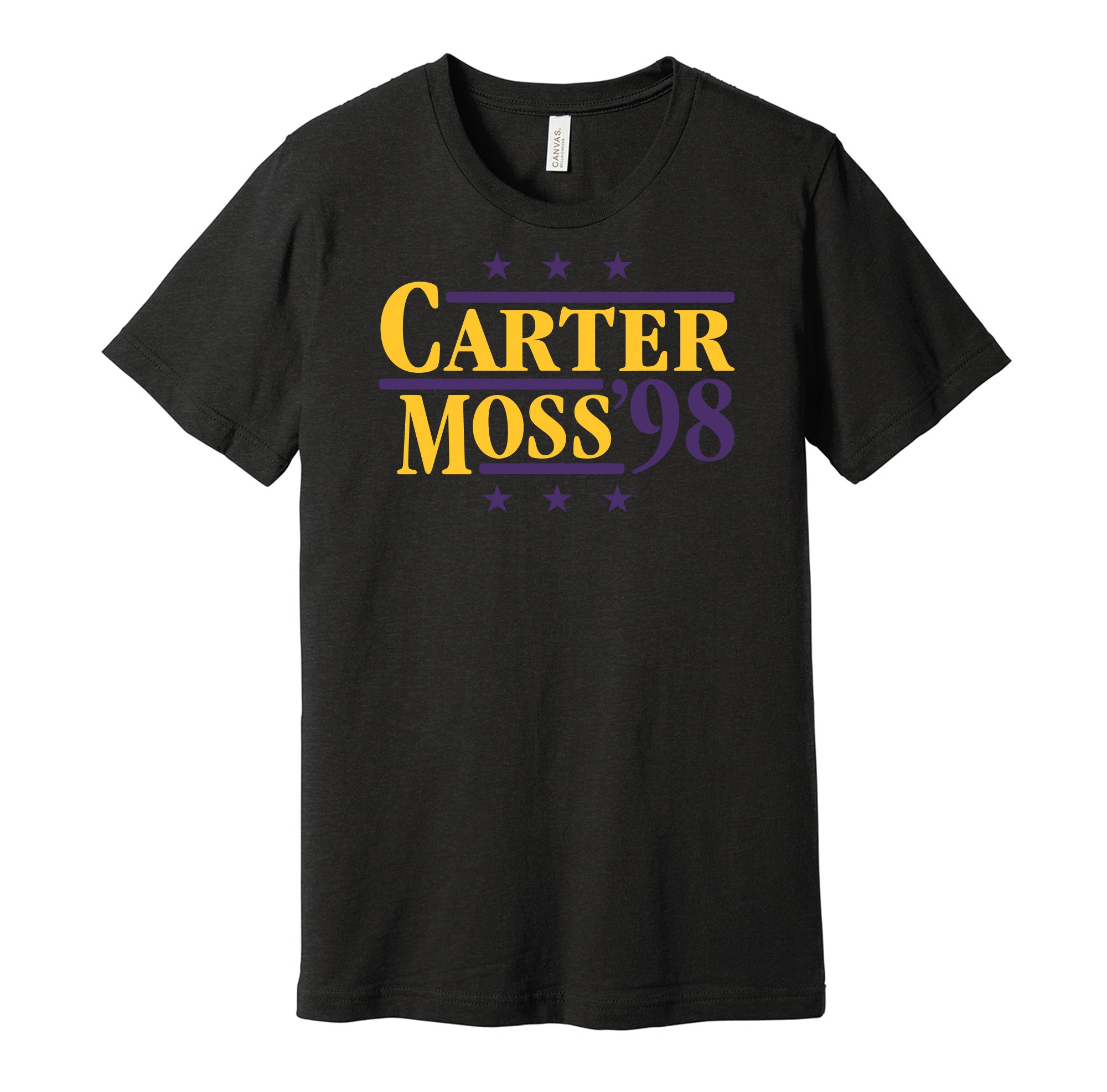 Vintage NFL (Sport Attack) - Minnesota Vikings Cris Carter MVP Player T-Shirt 1998 X-Large