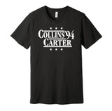 kerry collins kijana carter 1994 psu penn state lions black shirt