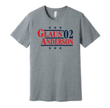 glaus anderson angels retro throwback grey tshirt