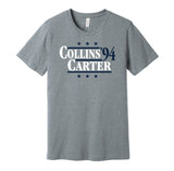 kerry collins kijana carter 1994 psu penn state lions grey shirt