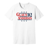 glaus anderson angels retro throwback white tshirt