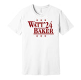 jj watt budda baker for president 2024 cardinals fan white shirt