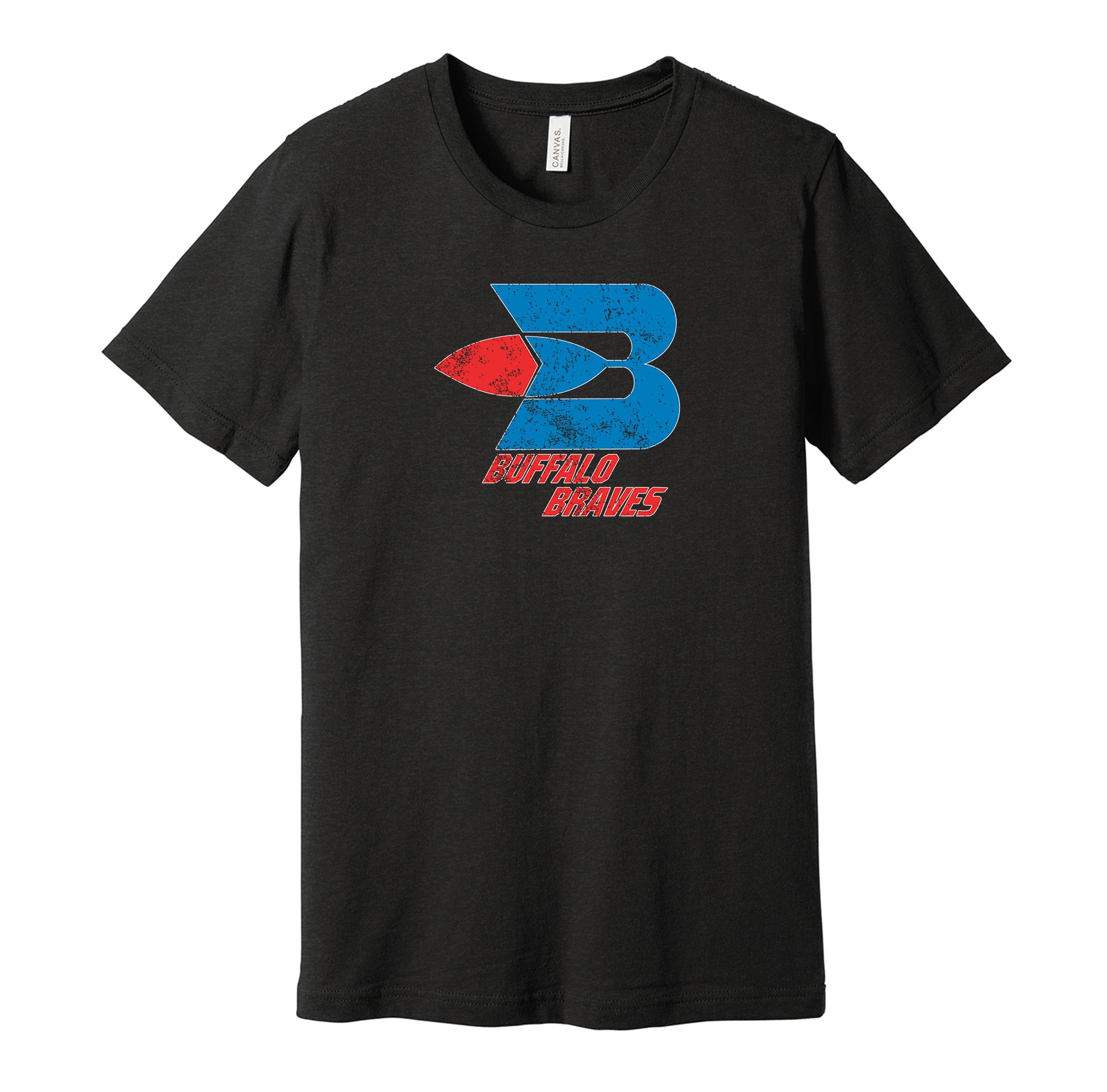 Buffalo Braves Defunct Professional Basketbal Team Retro Vintaget T Shirt